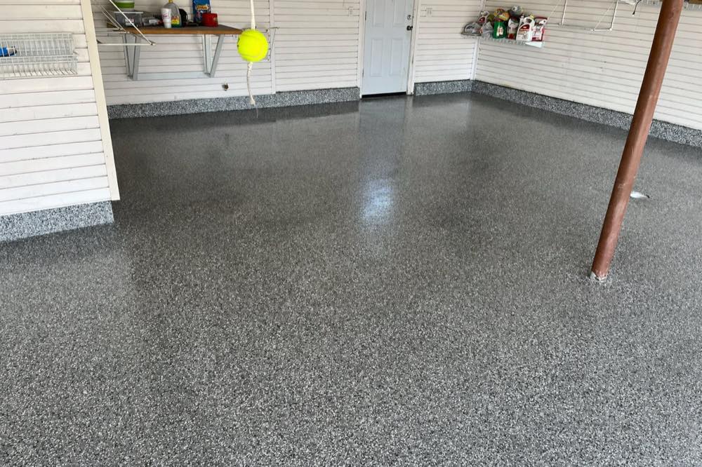 Freshly finished concrete work by Laredo Concrete Company in Laredo, TX